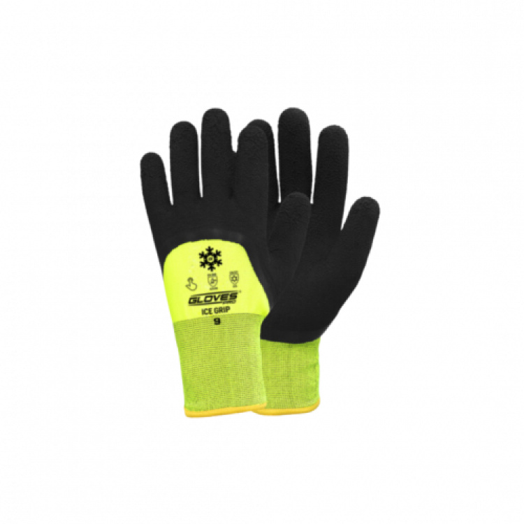 Handske Ice Grip fodrad i gruppen Säkerhet och skydd / Skyddsutrustning / Handskar hos VISAB i Skandinavien AB (Handske Ice Grip fodrad)